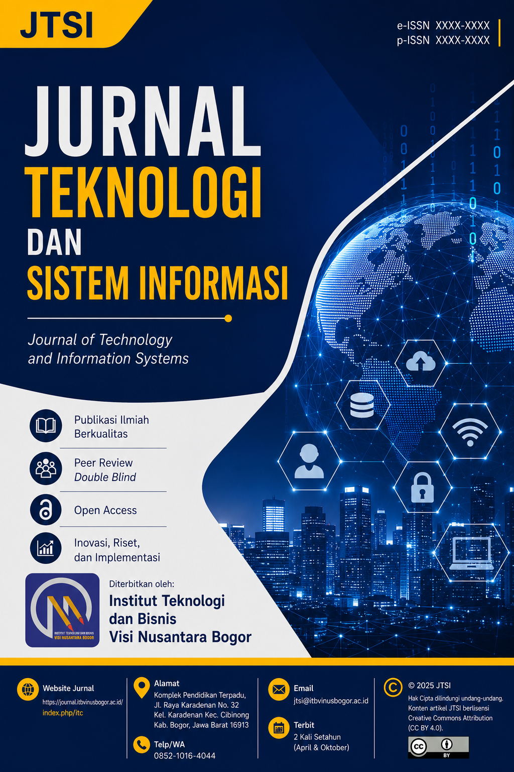 					Lihat Vol 5 No 1 (2026): Jurnal Teknologi dan Sistem Informasi (JTSI)
				